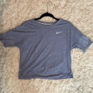 Selling a blue nike workout shirt